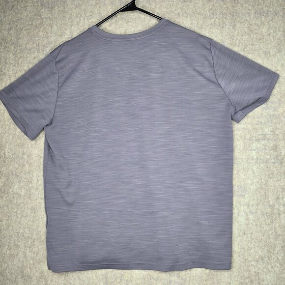 Nike Dri-Fit Mens Short Sleeve Shirt Gray Heather XL - Picture 2 of 5
